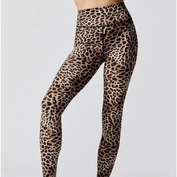 Spiritual Gangster Cheetah Perfect High Waist Leggings Womens Small Animal Print - Picture 4 of 12